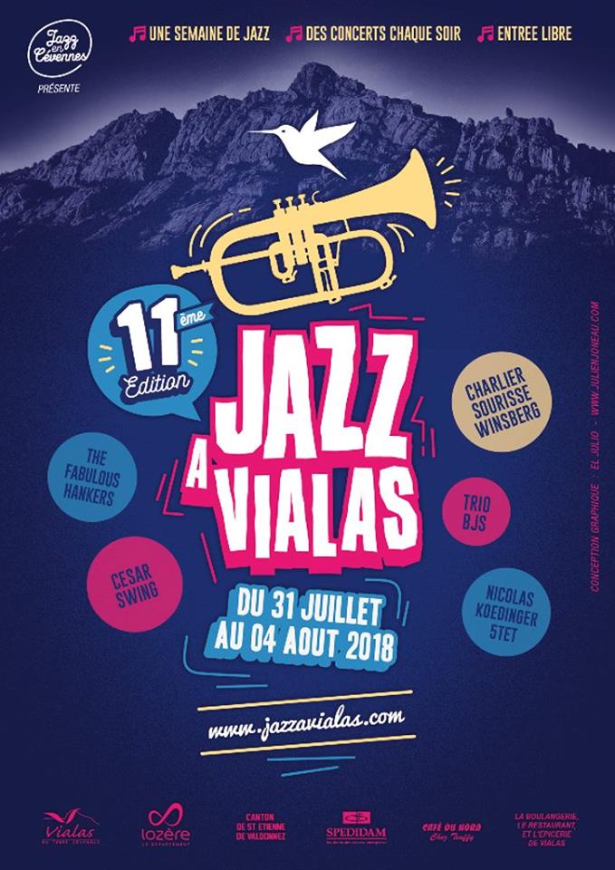 Le Trio BJS au Festival « Jazz à Vialas 2018 »...
